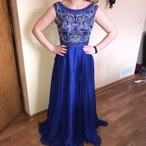 Royal Blue Prom Dress